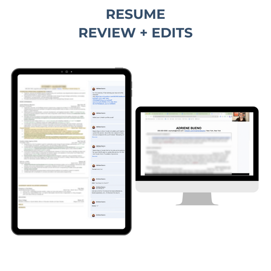 Resume Review + Edits