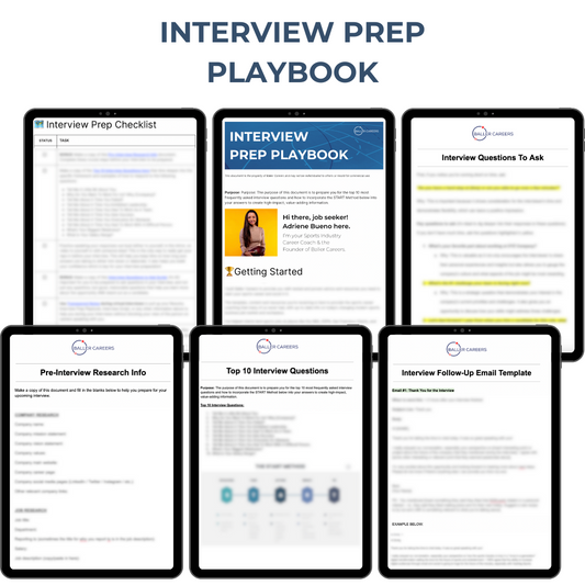 Interview Prep Playbook