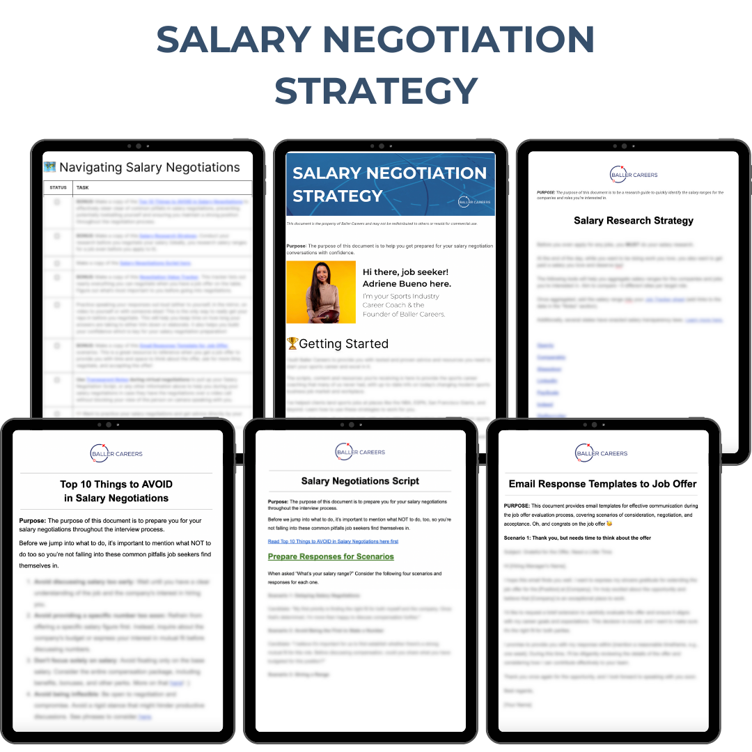 Salary Negotiation Strategy