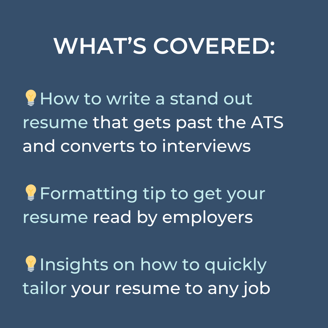 Winning Resume Gameplan