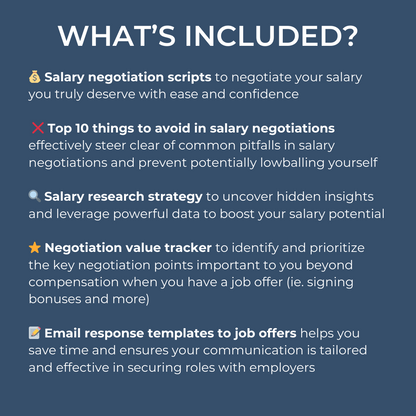 Salary Negotiation Strategy