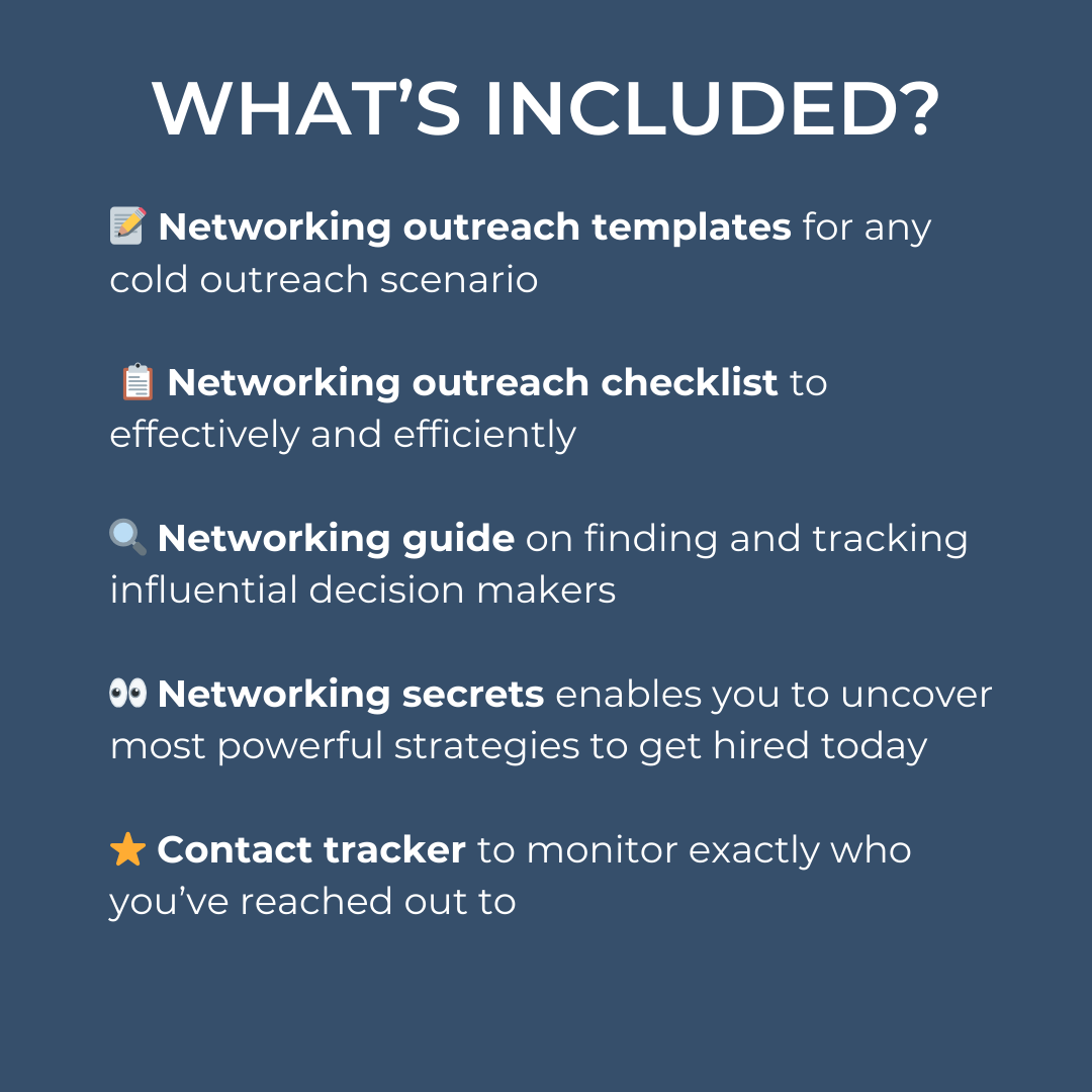 Networking Outreach Toolkit