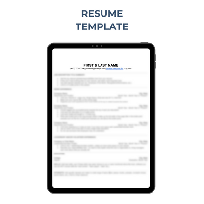 Winning Resume Gameplan