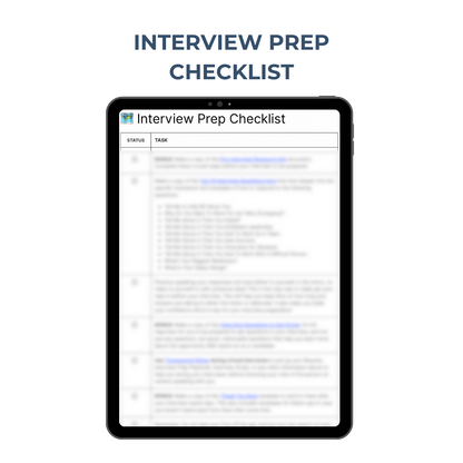 Interview Prep Playbook