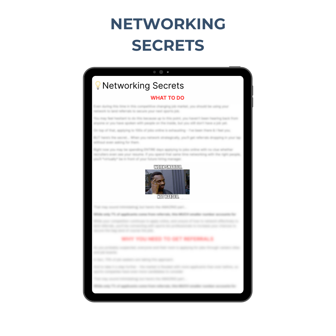 Networking Outreach Toolkit