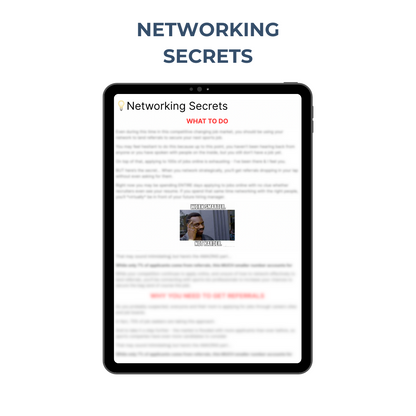 Networking Outreach Toolkit