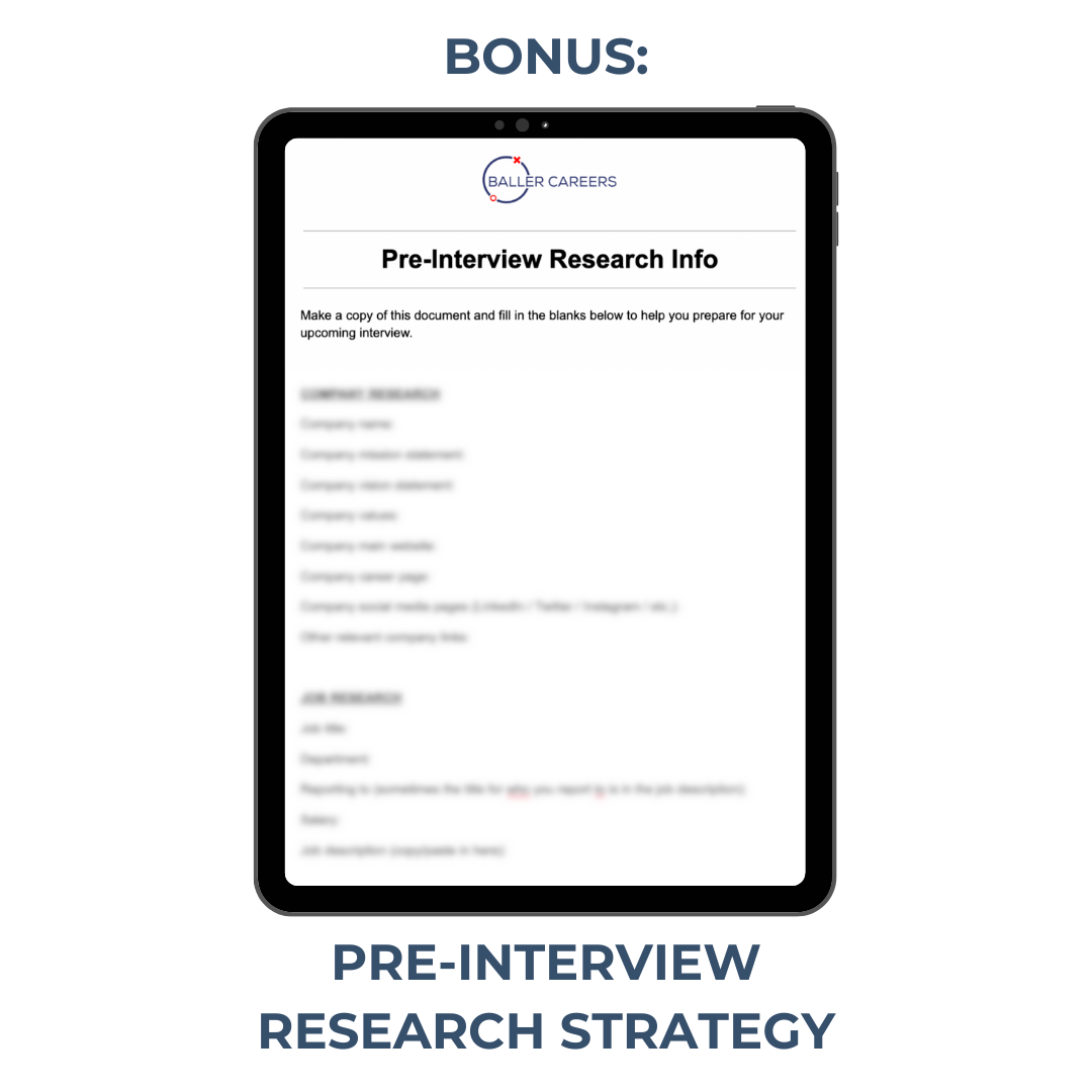 Interview Prep Playbook