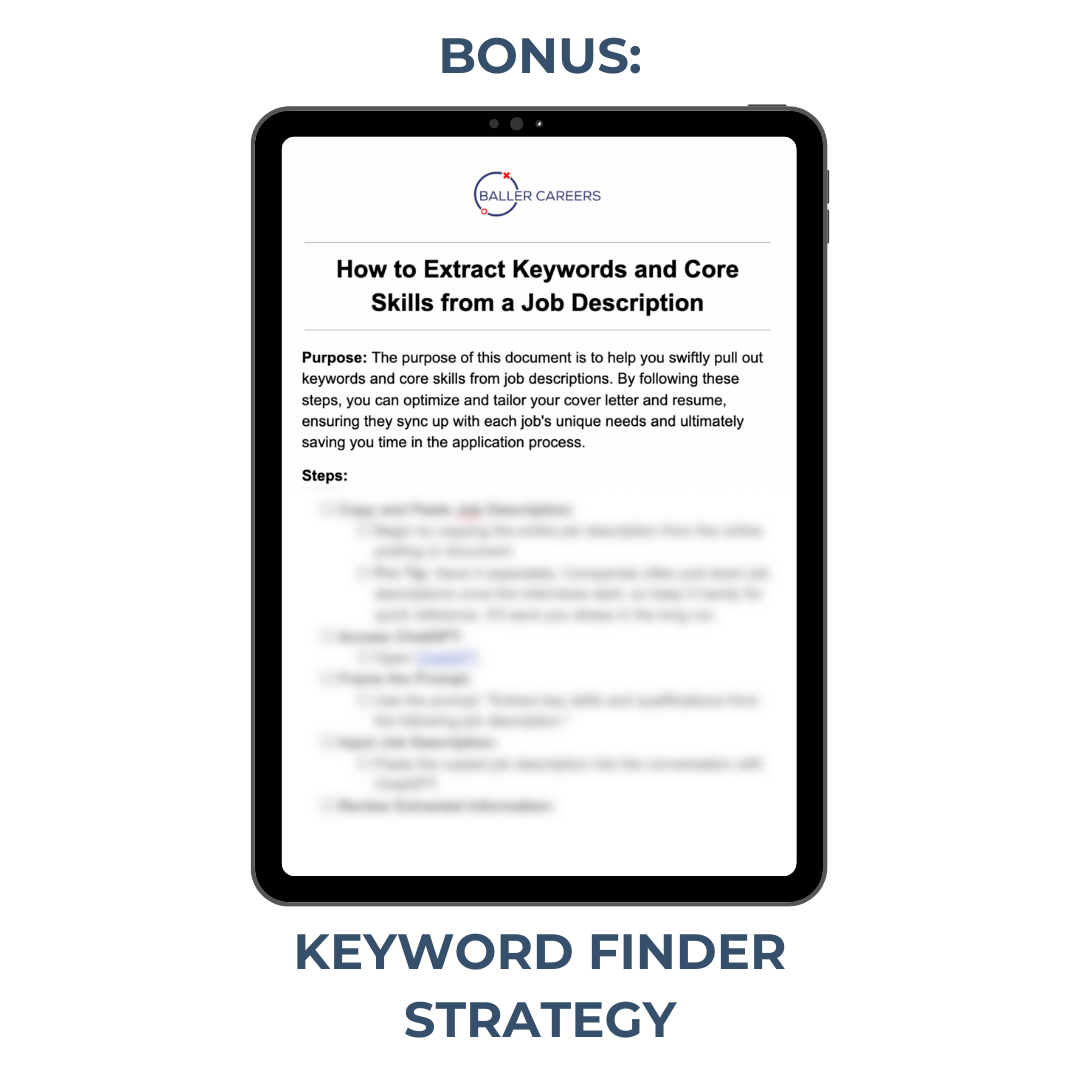 Winning Resume Gameplan
