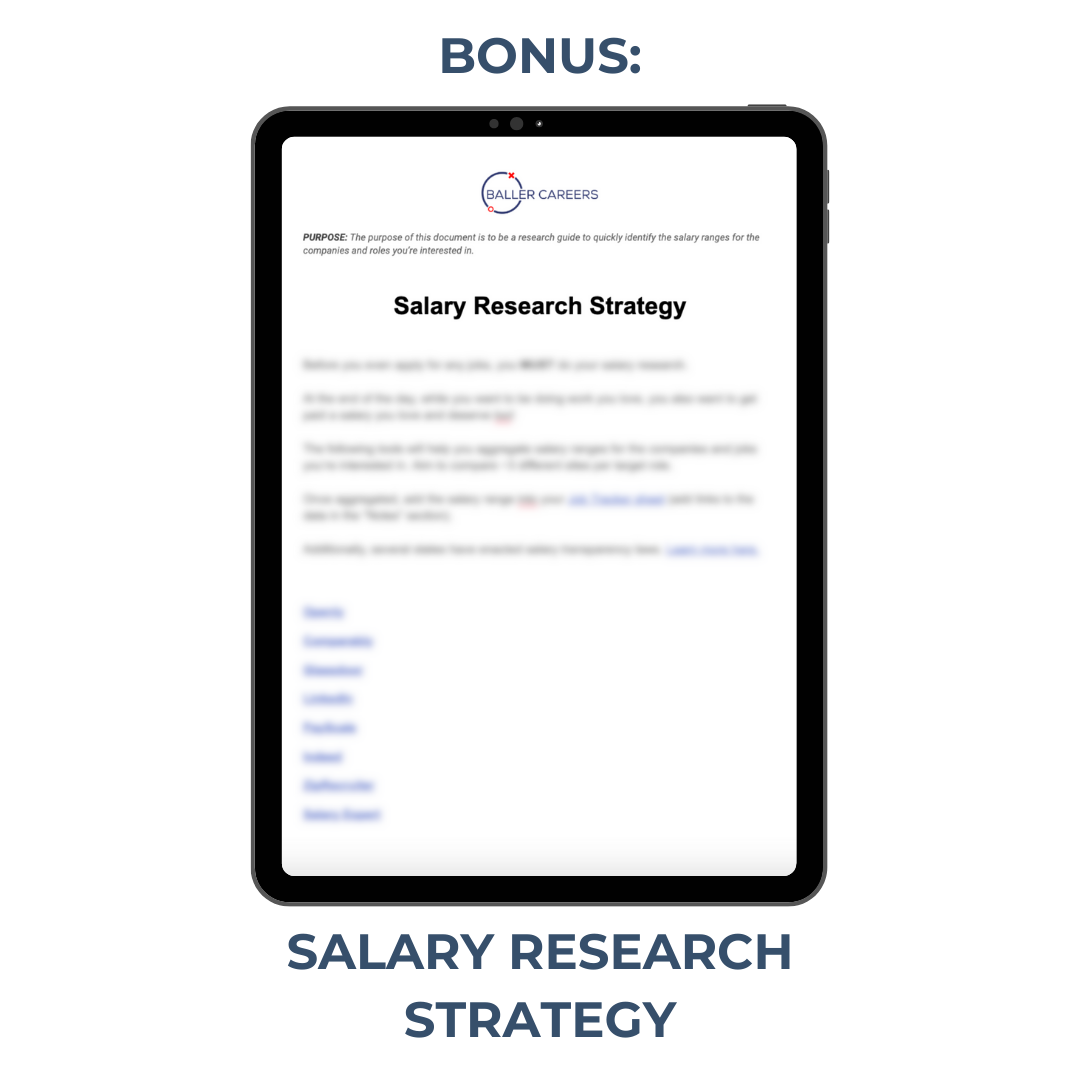 Salary Negotiation Strategy